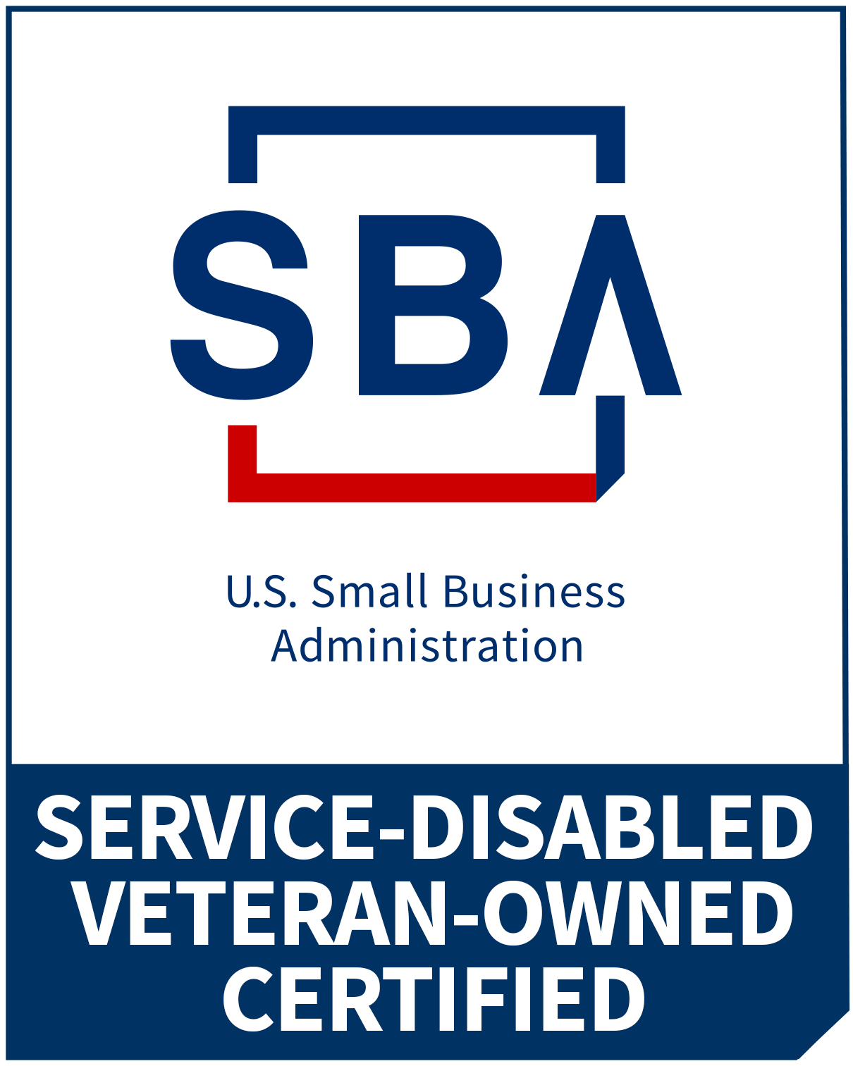 Service-Disabled Veteran-Owned Small Business certified mark